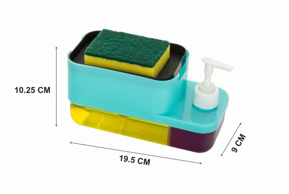 Soap Pump Dispenser 3-in-1  for Kitchen and Bathroom