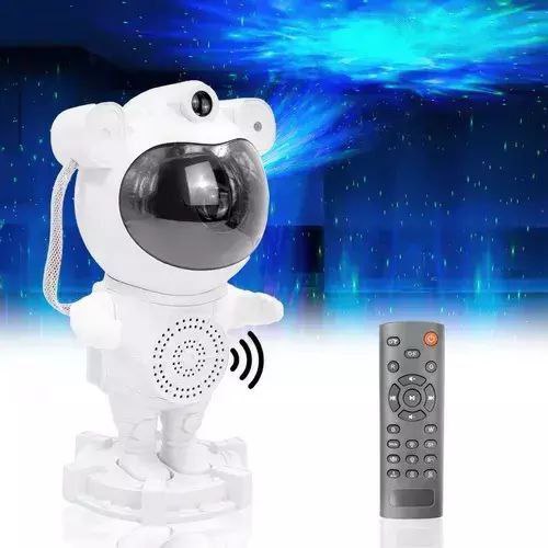 Astronaut projector lamp with speaker