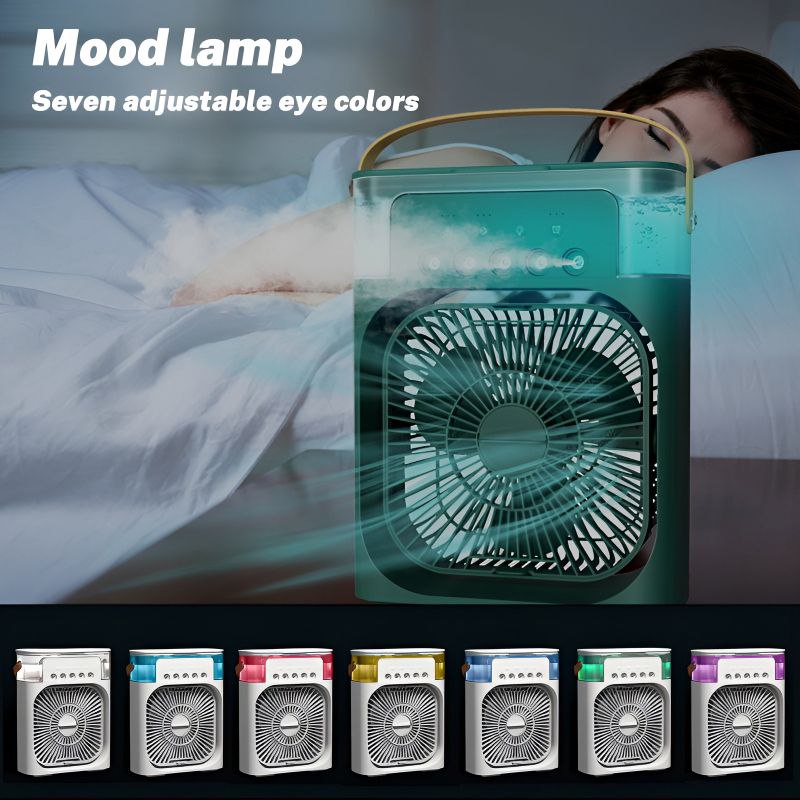 Rechargeable Air Conditioner Water Humidifier