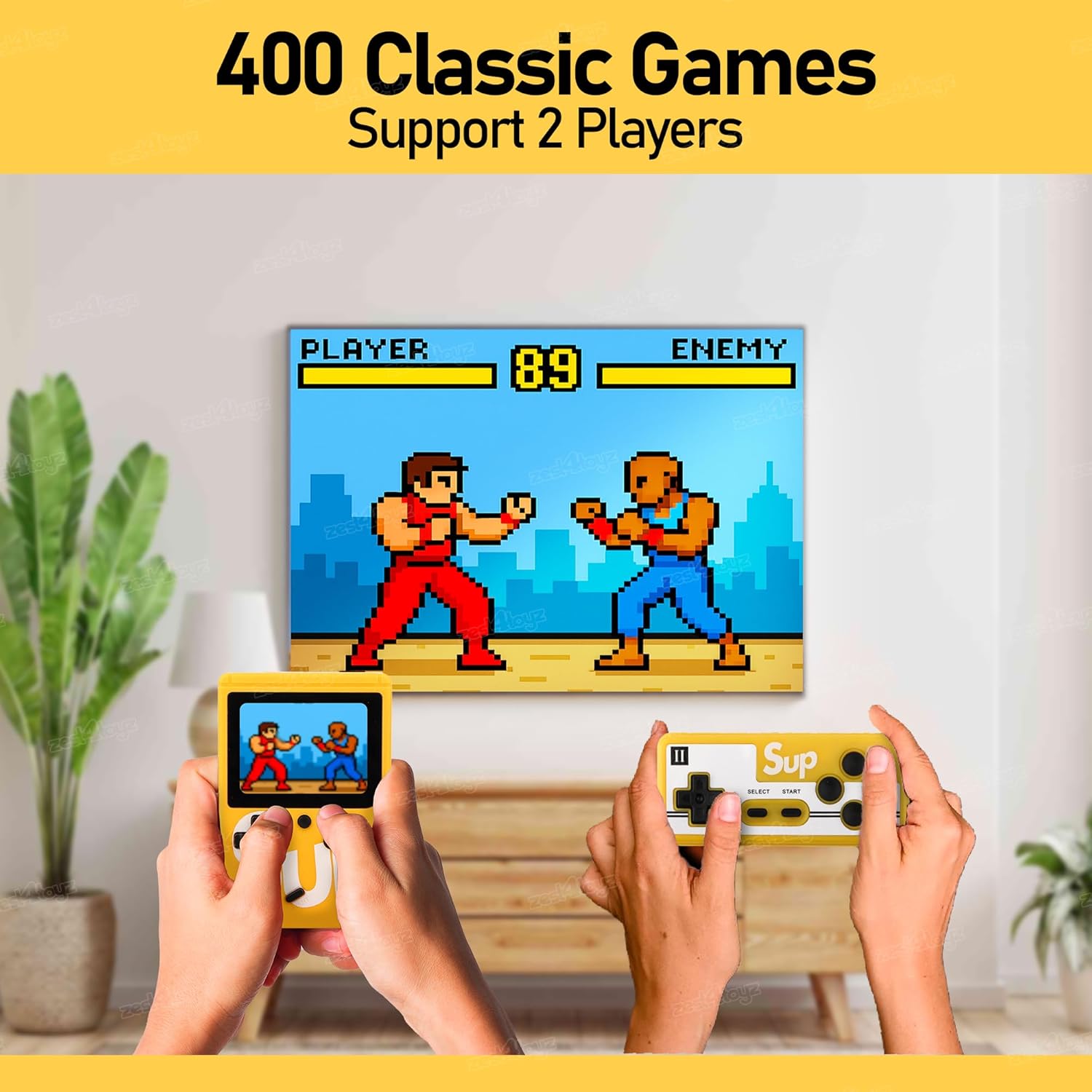 Game Console with 3 Inch Color Screen Retro Gaming Device