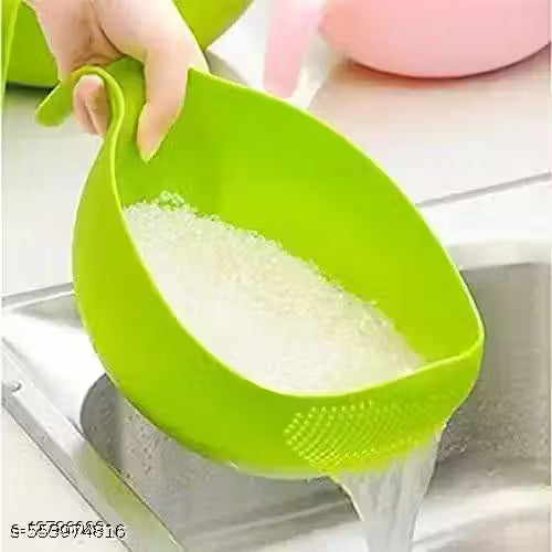 Comfortable Multipurpose  Plastic Wash Bowl - Multi Color