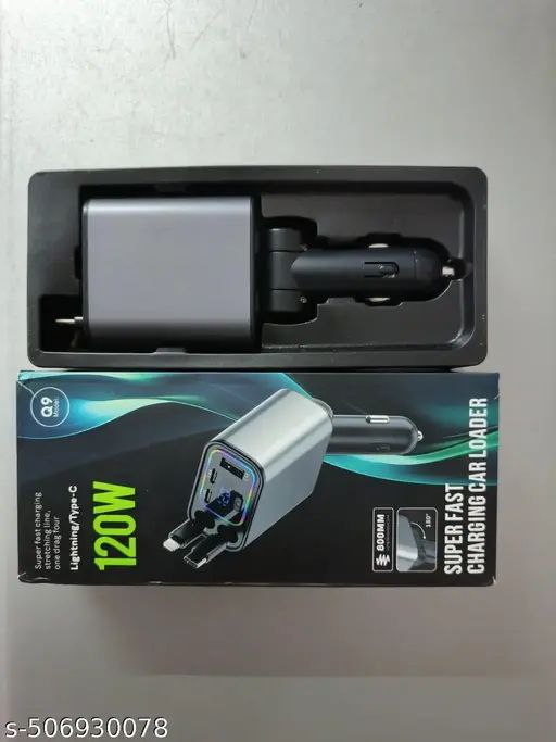 Car Retractable Charger-120 Volt