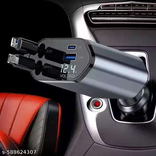 Car Retractable Charger-120 Volt